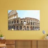 Colosseum Canvas Afdruk (Insitu (Woonkamer))