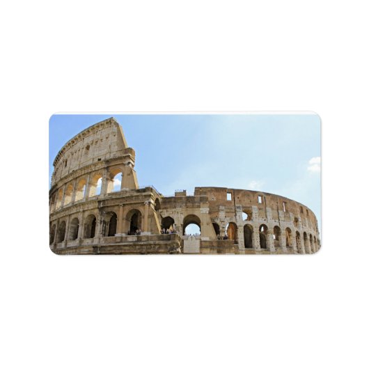 Colosseum Etiket (Voorkant)