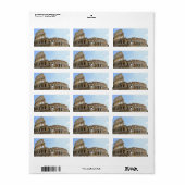 Colosseum Etiket (Full Sheet)