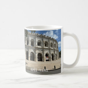 Colosseum in Nimes, Frankrijk op een Koffiemok