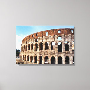 Colosseum in Rome Canvas Afdruk