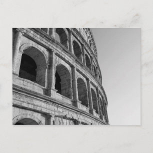 Colosseum in Rome. Monumentale Romeinse amfitheate Briefkaart