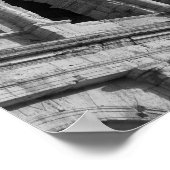 Colosseum in Rome. Monumentale Romeinse amfitheate Poster (Hoek)