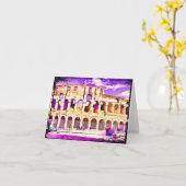 Colosseum Note Kaart (Gele Bloem)