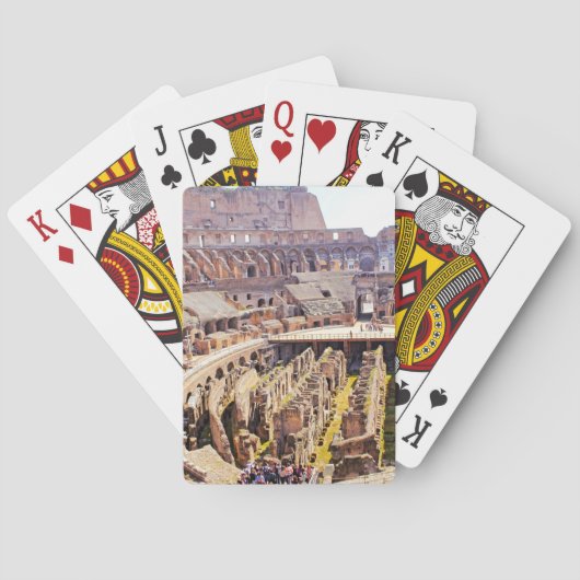 colosseum pokerkaarten (Achterkant)