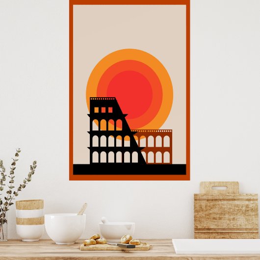 Colosseum Poster (Keuken)