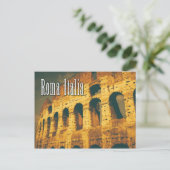  colosseum roma italia briefkaart (Staand voorkant)