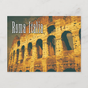  colosseum roma italia briefkaart