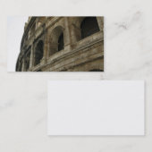 Colosseum romain, cartes de visite (Devant / Derrière)