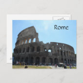 Colosseum-Rome Briefkaart (Voorkant / Achterkant)
