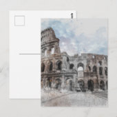  Colosseum Rome Briefkaart - Reiskunst (Voorkant / Achterkant)