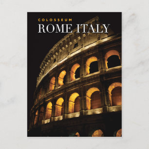colosseum rome italië briefkaart