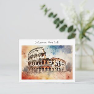 Colosseum - Rome Italië Briefkaart