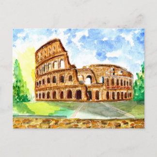 Colosseum Rome Italië Briefkaart
