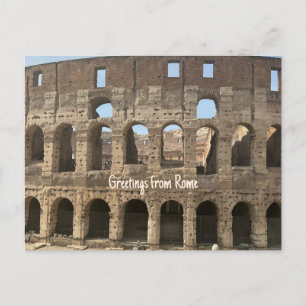Colosseum, Rome, Italië Design Briefkaart