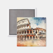 Colosseum Rome Italië Magneet (Voorkant / Achterkant)