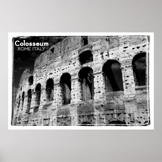  colosseum rome italië poster (Voorkant)