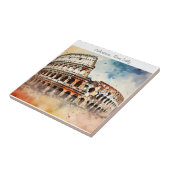 Colosseum - Rome Italië Tegeltje (Zijkant)