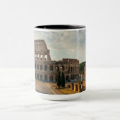Colosseum Rome Italy Sunset Landscape Coffee Mug (Centre)