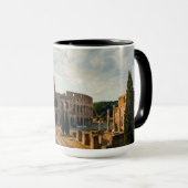 Colosseum Rome Italy Sunset Landscape Coffee Mug Mok (Voorkant rechts)