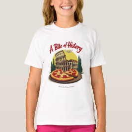 Colosseum Rome & Napolitaanse Pizzakunst T-shirt