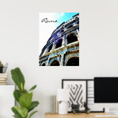 Colosseum, Rome, Poster (Thuiskantoor)