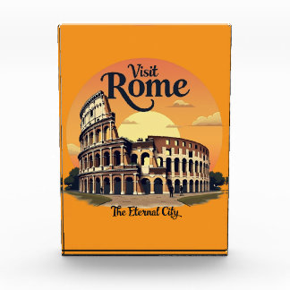 Colosseum Rome Vintage Design Fotoblokken