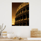 colosseum sunrise poster (Keuken)