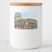 Colosseum Voedselcontainer Etiket (Voorkant)