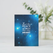 Colossians 3:15 briefkaart (Staand voorkant)