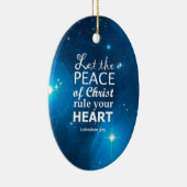 Colossians 3:15 keramisch ornament (Rechts)