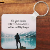 Colossians 3:2 sleutelhanger (Achterkant)