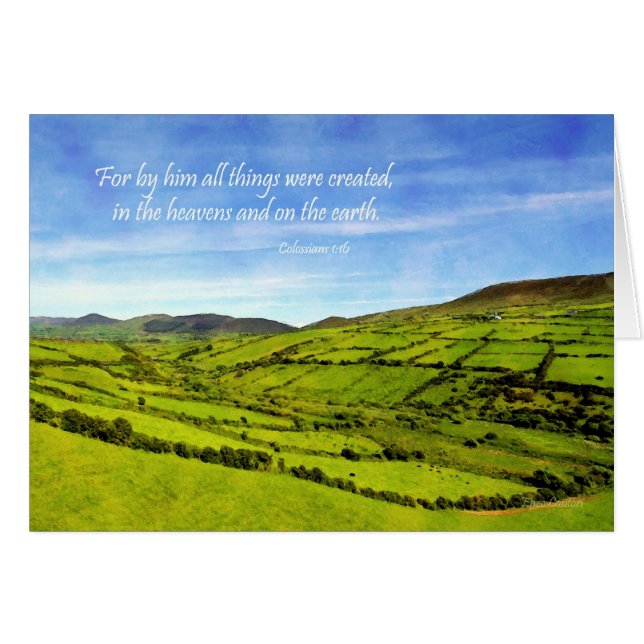 Colossiens 1:16 Paysage irlandais (Devant horizontal)