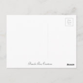 Colossiens 3:12-13 Carte postale Écriture (Dos)