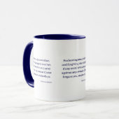 Colossiens 3:13 KJV Bible Verse Mug à deux tons (Devant gauche)