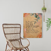Colossiens 3:16  Toile murale 30x40