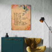 Colossiens 3:16  Toile murale 30x40