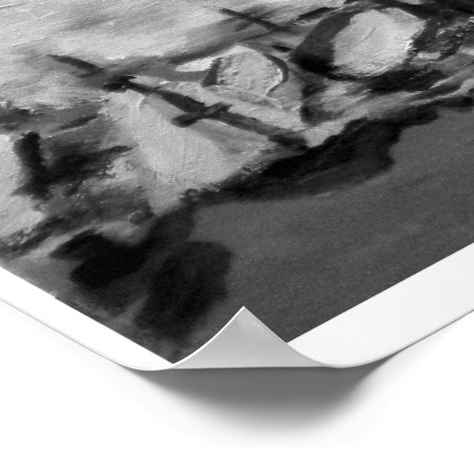 Colossus of Rhodes Greece by Ben Schneider Poster (Hoek)