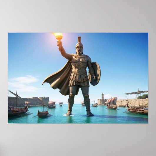 Colossus of Rhodes Poster (Voorkant)