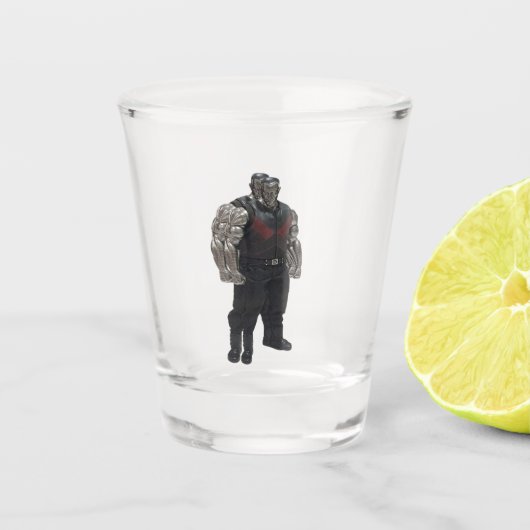 colossus shot glas (Voorkant)