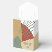 Colour Block Wedding Autumn ID740 Bedankdoosjes (Geopend)