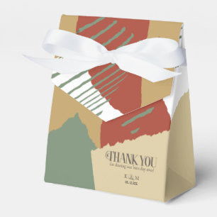 Colour Block Wedding Autumn ID740 Bedankdoosjes