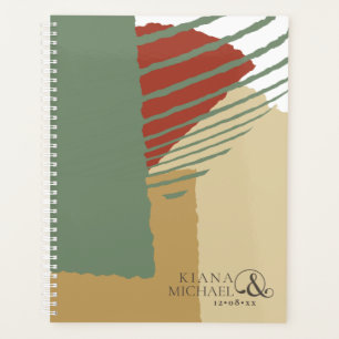 Colour Block Wedding Autumn ID740 Planner