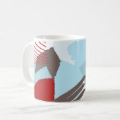 Colour Block Wedding Mrs Bride Winter ID740 Koffiemok (Voorkant links)
