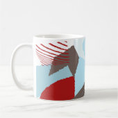 Colour Block Wedding Mrs Bride Winter ID740 Koffiemok (Links)