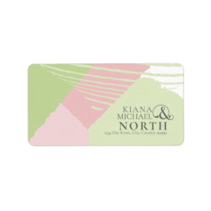 Colour Block Wedding Spring ID740 Etiket