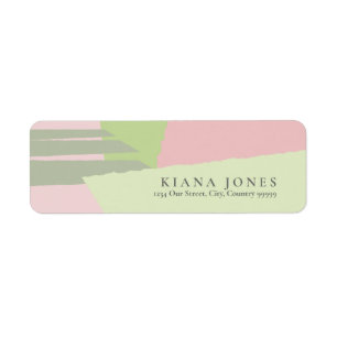 Colour Block Wedding Spring ID740 Etiket