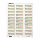 Colour Block Wedding Spring ID740 Etiket (Full Sheet)
