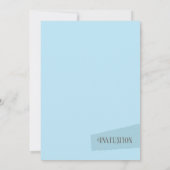 Colour Block Wedding Winter ID740 Kaart (Achterkant)