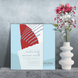 Colour Block Wedding Winter ID740 Kaart